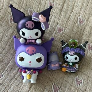 Kuromi Figurine Set